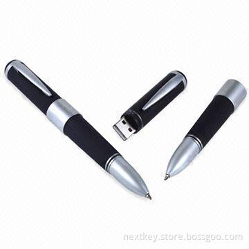 Wholesale Metal USB Pen Drives with Laser Pointer, 512MB to 32GB Storage Capacity
